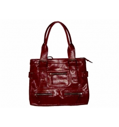 Red handbag