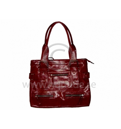 Red handbag