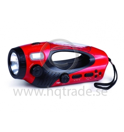 LED dynamo flashlight