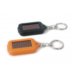 Solar torch keychain