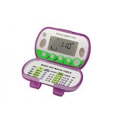 Pedometer with Body Fat Analyzer