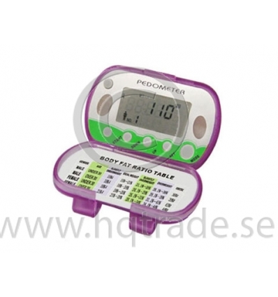 Pedometer with Body Fat Analyzer