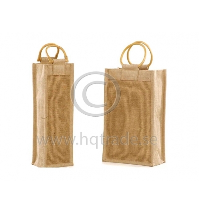 Jute wine bag