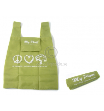 Foldable nylon bag