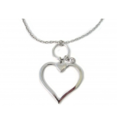 Silverplated necklace