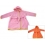 Fleece children bathrobe