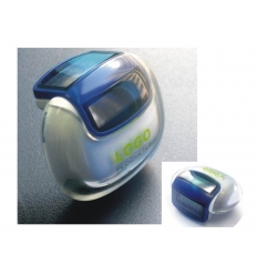 Solar powered pedometer