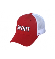 Trucker cap with embroidery