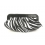 Zebra clutch bag