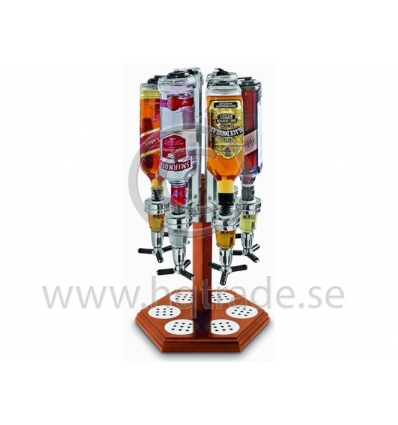 Liquor dispenser - 6 bottles