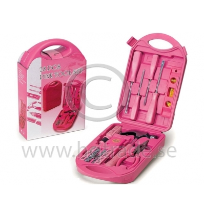 Pink tool set