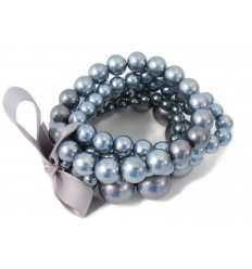 Grey pearl bracelet