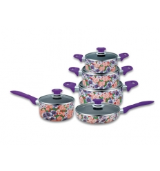 Cookware set - flowers