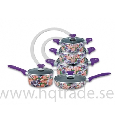 Cookware set - flowers