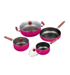 Pink cookware