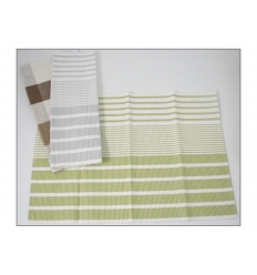 Striped placemat
