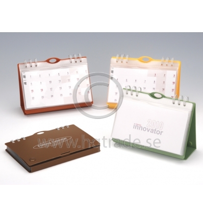 Folding table calendar