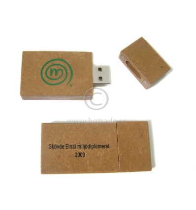 USB flash drive - recycled paper