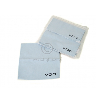 Microfibre cloth with imprint