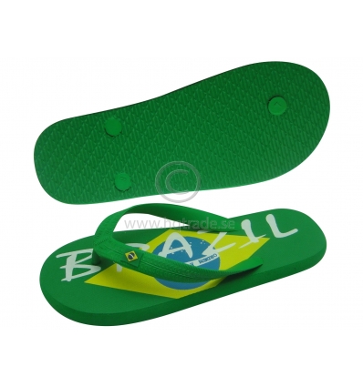Flip Flops with logo print