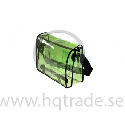 Transparent shoulder bag