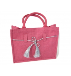 Jute gift bag