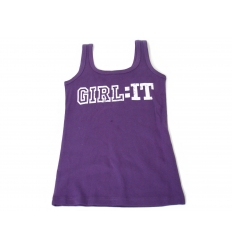 Girls singlet with print