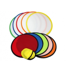 Foldable frisbee with print