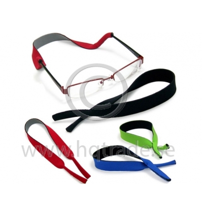 Elastic eyeglasses holder with print