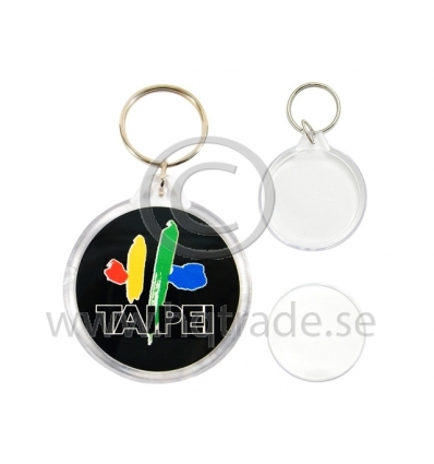 Keychain with print