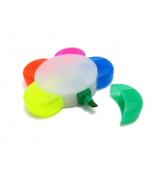 Petal Highlighter Pen with print