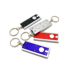 LED flashlight keychain - with print