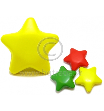 Stress ball with print - star