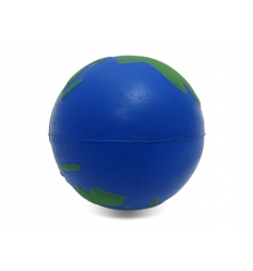 Stress ball with print - globe