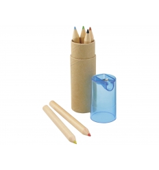 Colored pencils and sharpener