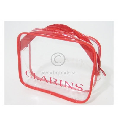 Transparent cosmetic bag