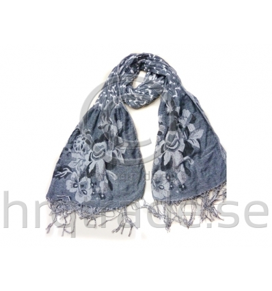 Flower printed shawl