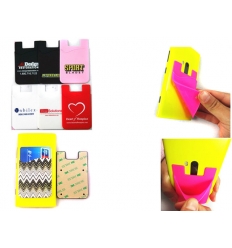 Silicone wallet for mobile