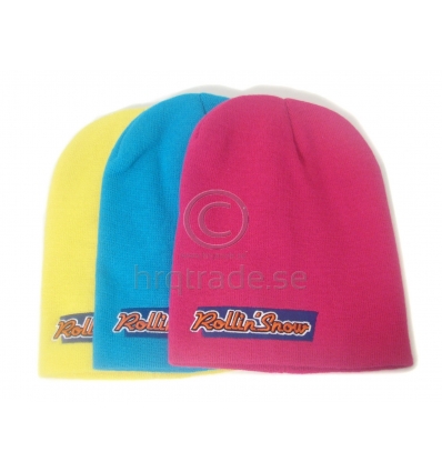 Ski cap with logo