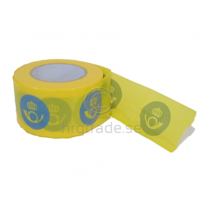 Barrier tape with print