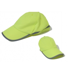 Reflective safety cap