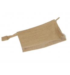 Travel toilet bag - jute