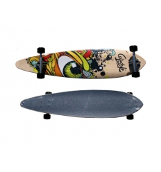 Longboard with customised print