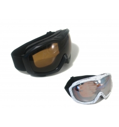 Ski goggles with print