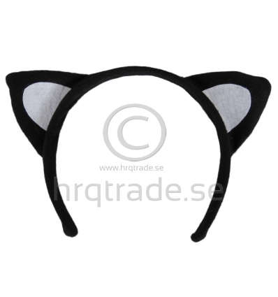 Headband with cat ears