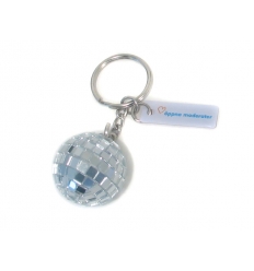 Disco ball keyring