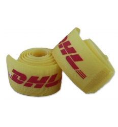 Ski strap with velcro