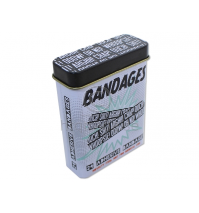 Bandaid in tin