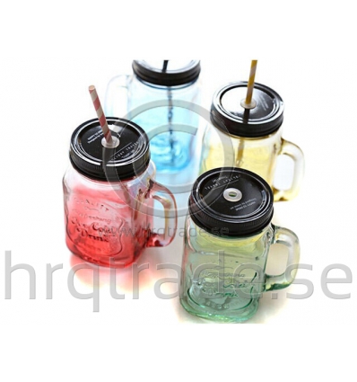 Drink jar with handle
