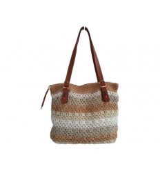 Knitted handbag